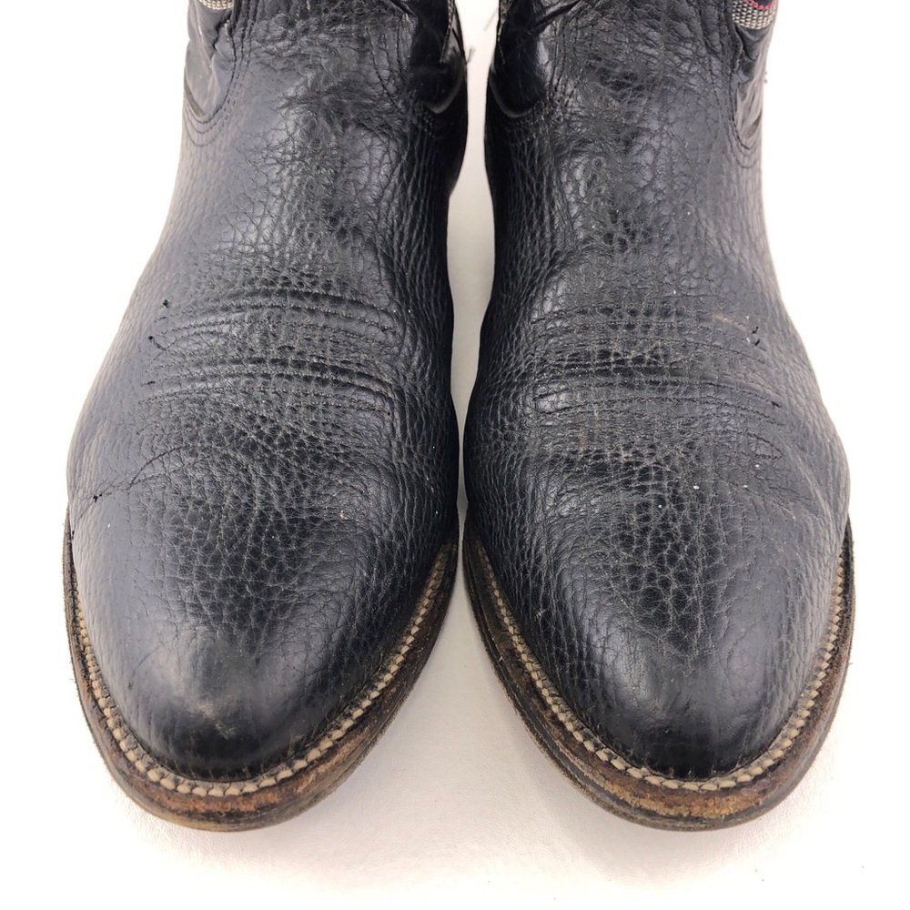 Nocona 817 Black Deertan Western Boots 10.5 E - Picture 13 of 16